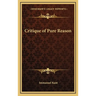 Critique of Pure Reason
