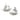 Gnome on Sled Figurine (Set of 2)