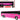 1980 MCI MC-9 Crusader II Intercity Coach Bus Pink "Allstate Charter Lines Inc." "Vintage Bus & Motorcoach Collection" 1/87 (HO) Diecast Model by Iconic Replicas