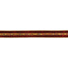 Red and Gold Ribbon 1.5" x 10 yds.