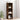 vidaXL Book Cabinet Smoked oak Engineered wood Tall Book Cabinet