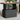 vidaXL Garden Table Black and Brown