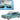 1959 Pontiac Bonneville Coupe Seaspray Green with Silver Top 1/87 (HO) Scale Diecast Model Car by Oxford Diecast