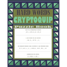 Hard Words Cryptoquip Puzzle Book: Cryptograms Puzzle Book With Hints and Solutions - Seniors Puzzle Book