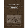 Handbook of German Administration and Supply 1944