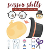Scissor Skills for Preschoolers: Cutting practice worksheets for preschoolers to kindergarteners, cut and paste activity book ages 3-5 with 100 pages.