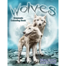 Wolves Greyscale Colouring Book: Bobcat Colouring Books for Charity 30 grayscale colouring pages of Wolves.