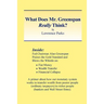 What Does Mr. Greenspan Really Think?