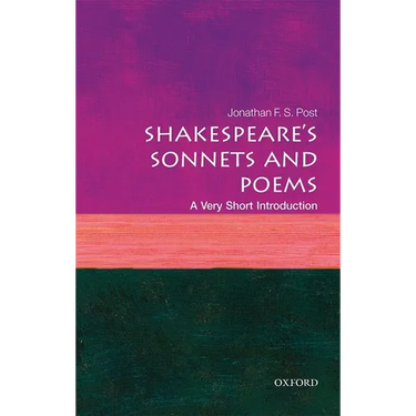 Shakespeare's Sonnets and Poems: A Very Short Introduction