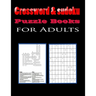 Crossword & sudoku Puzzle Books for Adults: Fun and Relaxing Puzzles with Solutions: Crossword, sudoku 8,5"x11" 176 pages