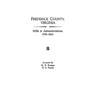 Frederick County, Virginia, Wills & Administrations, 1795-1816