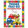 Things That Go Colouring Book with The Learning Bugs: Fun Children's Colouring Book for Toddlers & Kids Ages 3-8 with 50 Pages to Colour & Learn About