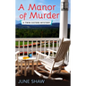 A Manor of Murder