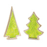 Frosted Cookie Pine Tree (Set of 2)