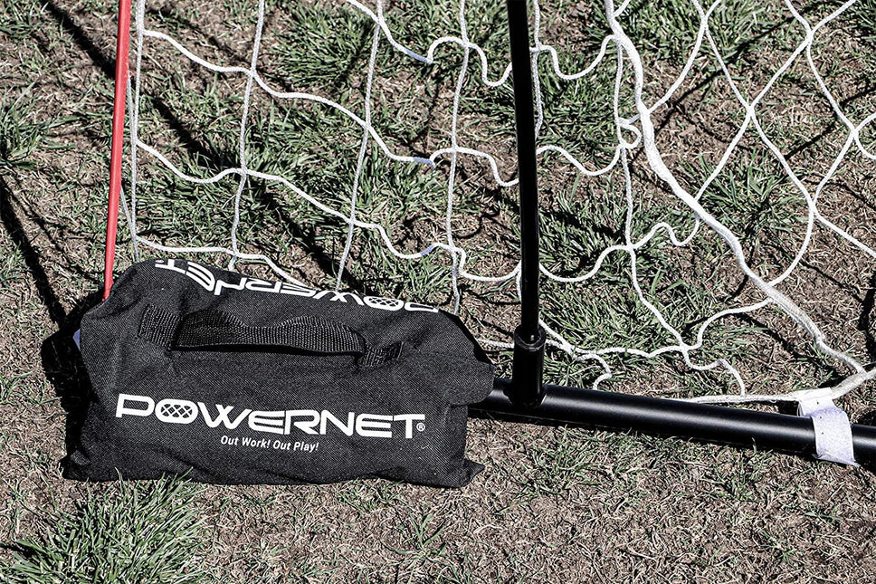 PowerNet 6x4 Ft Ultra Light Weight Soccer Goal with Sandbags for All Ages (1202) by Jupiter Gear