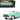 1961 DeSoto Adventurer Light Green with White Top 1/18 Diecast Model Car by Road Signature