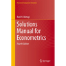 Solutions Manual for Econometrics