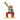 Glittered Glass Snowboarder Ornament (Set of 6)