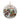 Merry Christmas Woodland Disc Ornament (Set of 6)