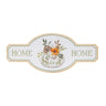Metal Fall Home Sweet Home Sign 21.75"L