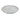 Round Etched Metal Tray 13.5"D