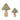 Glittered Wool Mushroom Decor (Set of 2)