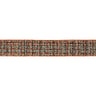 Checkered Woven Wired Ribbon (Set of 2)