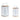 Metal Box Lantern with Natural Wood Accents (Set of 2)