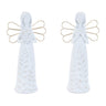 Etched Angel Figurine (Set of 4)