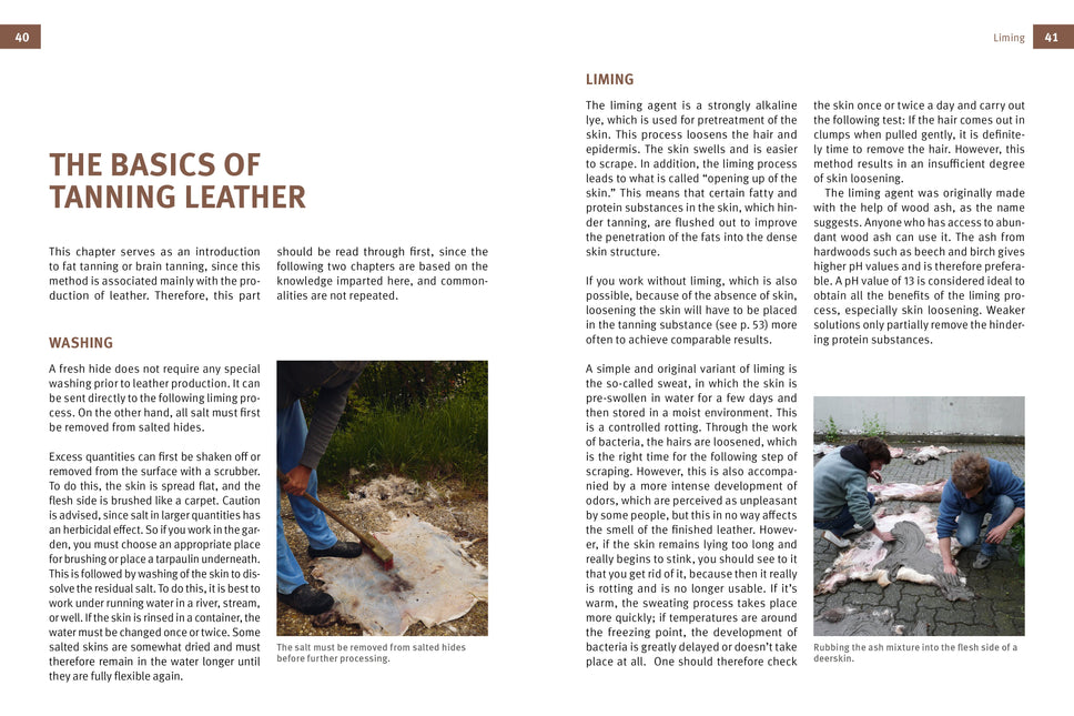 Natural Leather Tanning by Schiffer Publishing