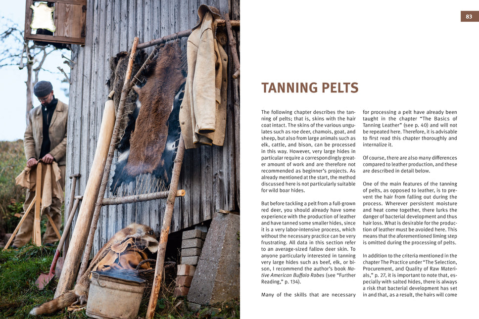 Natural Leather Tanning by Schiffer Publishing