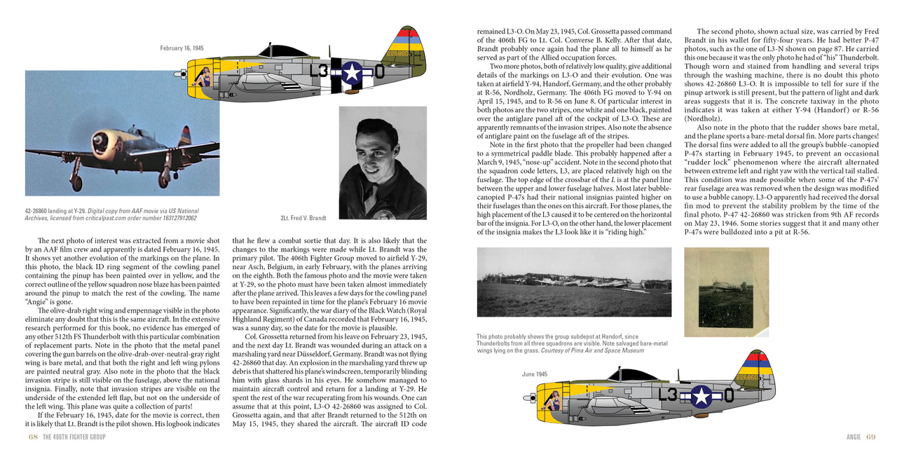 The 406th Fighter Group by Schiffer Publishing