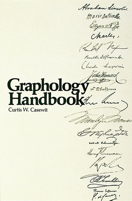 Graphology Handbook by Schiffer Publishing