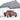 12 * 20 portable car tent garage with adjustable height from 9.5 feet to 11 feet, metal roof and side walls