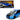 Brian's Subaru Impreza WRX STI Blue and Silver with Carbon Hood "Fast & Furious" Movie 1/24 Diecast Model Car by Jada