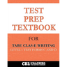 Test Prep Textbook for TABE CLAS-E Writing Level 1 Test -Forms C and D