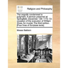 The Ungodly Condemned in Judgment. a Sermon Preached at Springfield, December 13th 1770. on Occasion of the Execution of William Shaw, for Murder the