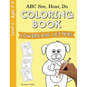 ABC See, Hear, Do Level 2: Coloring Book, Lowercase Letters