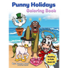 Punny Holidays Coloring Book: Reading is PUN: Book #3
