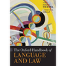 Oxford Handbook of Language and Law