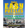 Super Easy Puzzles for Senior Brain Health: 111 Fun & Easy Word Search Games