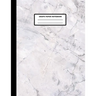Graph Paper Notebook: Marble Cover Design - Quad Ruled - 120 Pages - 8.5" X 11" - Matte Finished Soft Cover