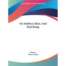 On Intellect, Ideas, And Real Being