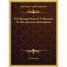 Five Messages From H. P. Blavatsky To The American Theosophists