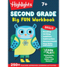 Second Grade Big Fun Workbook: Second Grade Curriculum Workbook for Kids, Practice Math, Reading, Writing, Spelling, Science and More