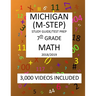 7th Grade MICHIGAN M-STEP, 2019 MATH, Test Prep: 7th Grade MICHIGAN STUDENT TEST of EDUCATION PROGRESS 2019 MATH Test Prep/Study Guide