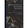 Management of Materials Research; 14