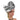 Hemp top hat black white diamond headband
