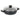Ornella Alu. Low Casserola 24X6.5Cm