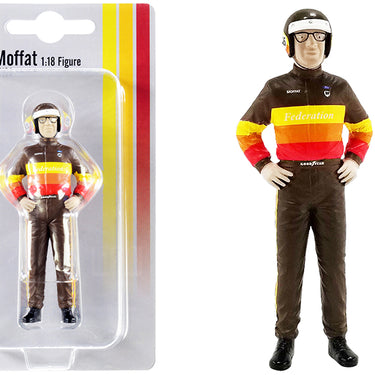 Allan Moffat "Federation" Driver Figurine for 1/18 Scale Models by ACME